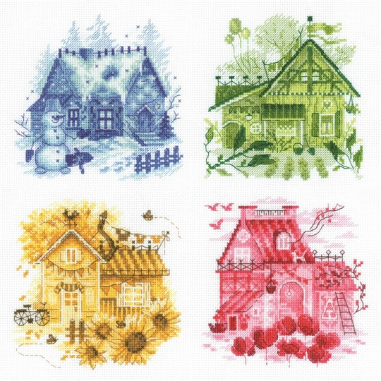 Riolis Cross Stitch Kit - Happy Street