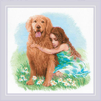 Riolis True Friend Cross Stitch Kit
