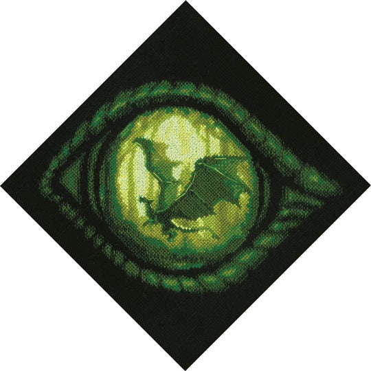 Riolis Dragon Eye Cross Stitch Kit