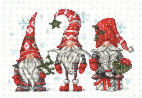 Riolis Gnomes Cross Stitch Kit