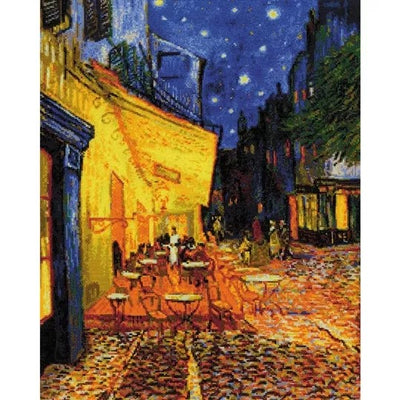 Riolis Cross Stitch Kit - Café Terrace at Night Van Gogh