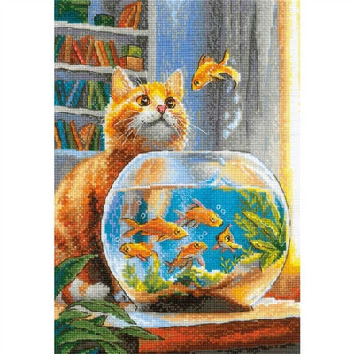 Riolis Cross Stitch Kit - Ginger Observer