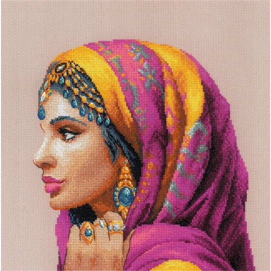 Amazing Women ~ Middle East Cross Stitch Kit -RIOLIS