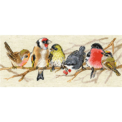 Birds on a Branch Cross Stitch Kit -RIOLIS -SALE