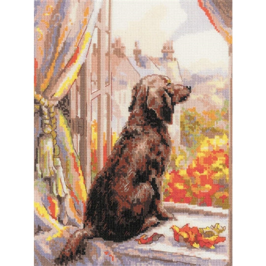 Let's Go For a Walk Cross Stitch Kit -RIOLIS