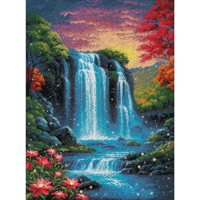 Riolis Cross Stitch Kit - Magical Waterfall