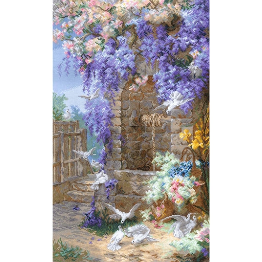 Spring E Bidou Cross Stitch Kit -RIOLIS