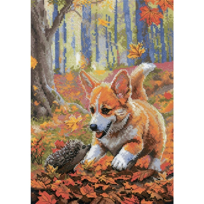 Meeting in a Forest Cross Stitch Kit ~ RIOLIS