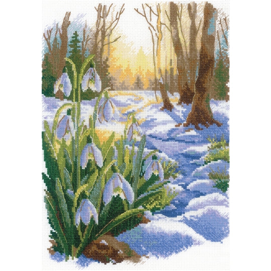 Riolis Cross Stitch Kit - Spring is Coming SALE