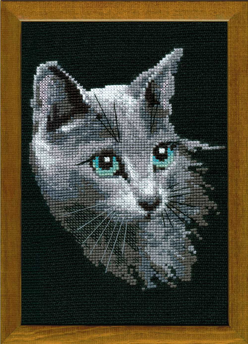 Riolis Cross Stitch Kit - Russian Blue