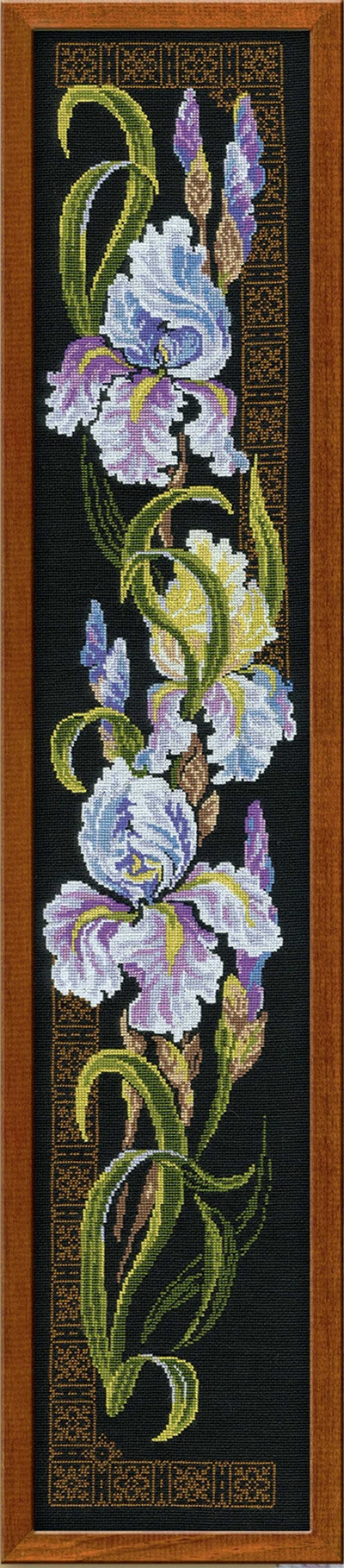 Riolis Cross Stitch Kit - Irises