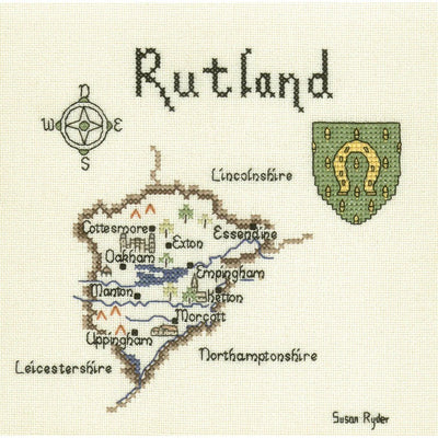 Rutland Cross Stitch Kit Heritage Crafts SALE