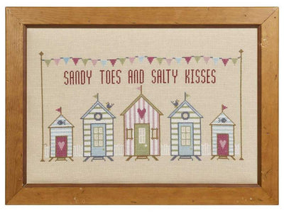 Sandy Toes Cross Stitch Kit Historical Sampler Co