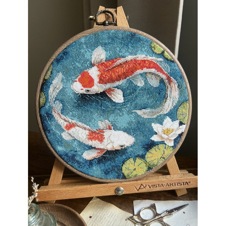 Carp Cross Stitch Kit - Andriana