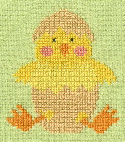 Little Stitchers Easter Chick SKIP Cross Stitch Kit - Bothy Threads