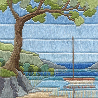 Long Stitch - Beach Cove Silken by Derwentwater Designs