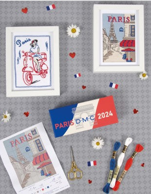 DMC Paris Collector's Box with Charts