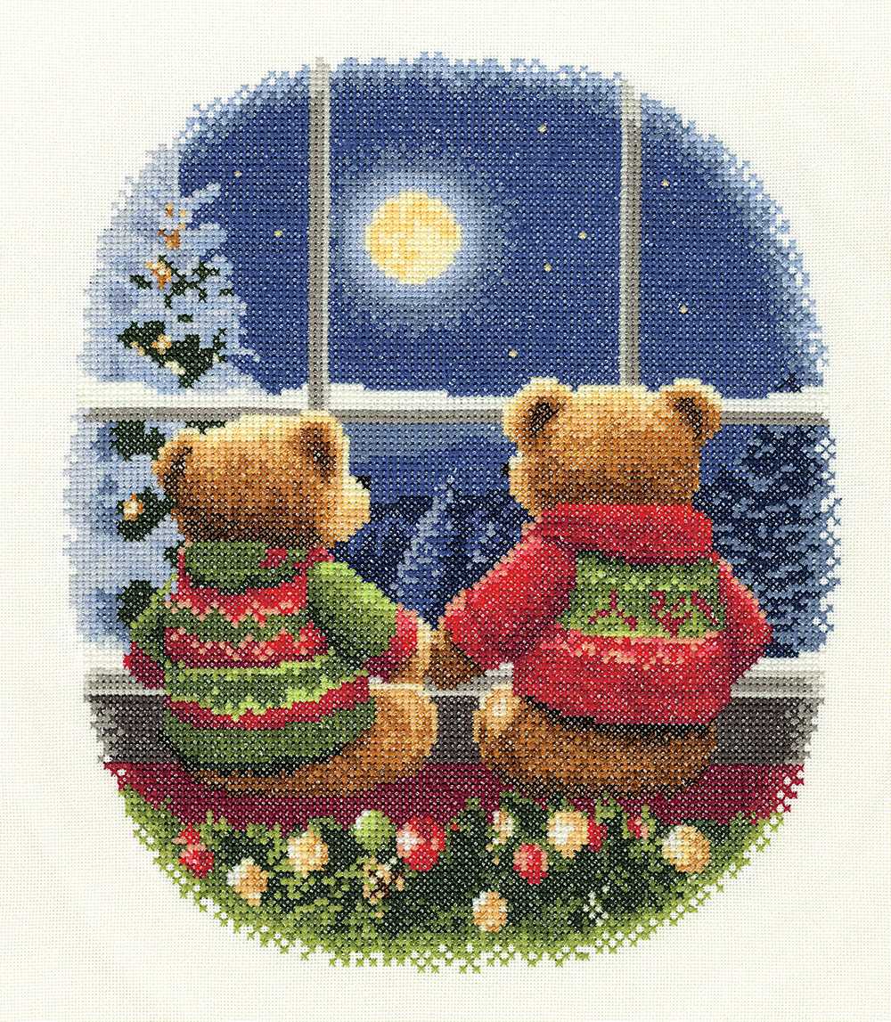 William's Christmas Wish Cross Stitch Kit Heritage Crafts
