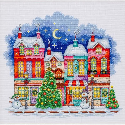 Christmas City Cross Stitch Kit ~ VDV