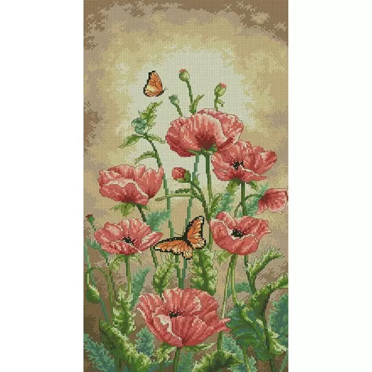Poppy Afternoon Cross Stitch Kit ~ VDV