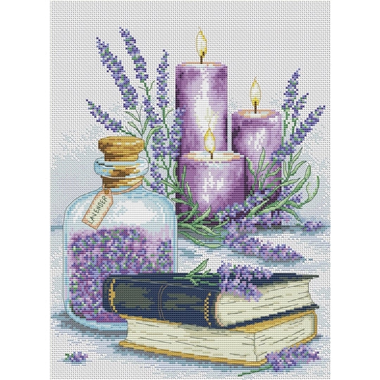 Lavender Aroma Cross Stitch Kit ~ VDV