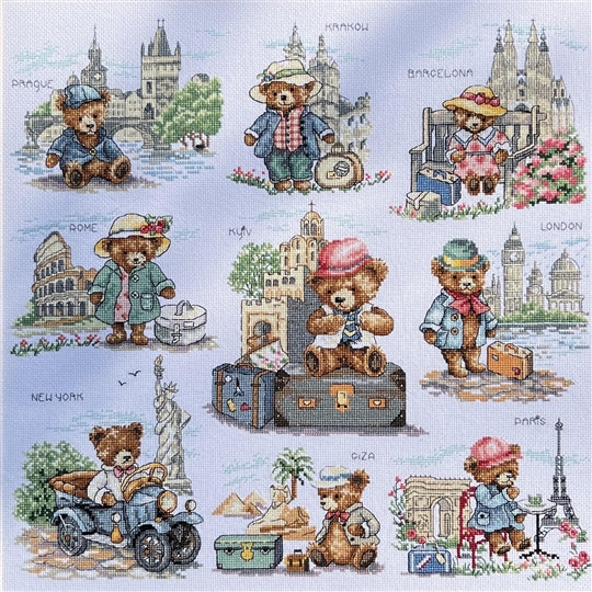 Map of Desires Cross Stitch Kit ~ VDV