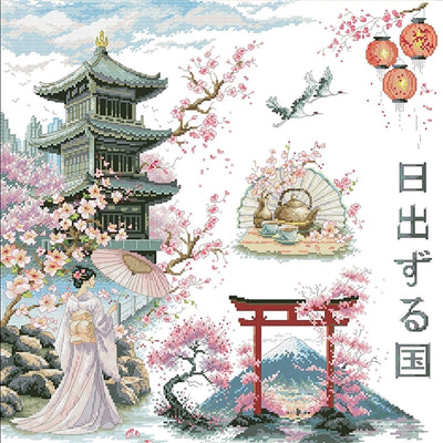Sakura Blossom Cross Stitch Kit ~ VDV