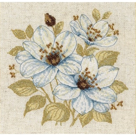 Golden Lace Cross Stitch Kit ~ VDV
