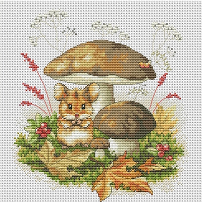 Hamster Cross Stitch Kit ~ VDV