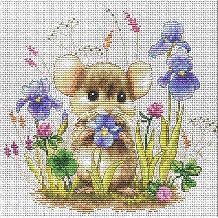 Mouse Cross Stitch Kit ~ VDV