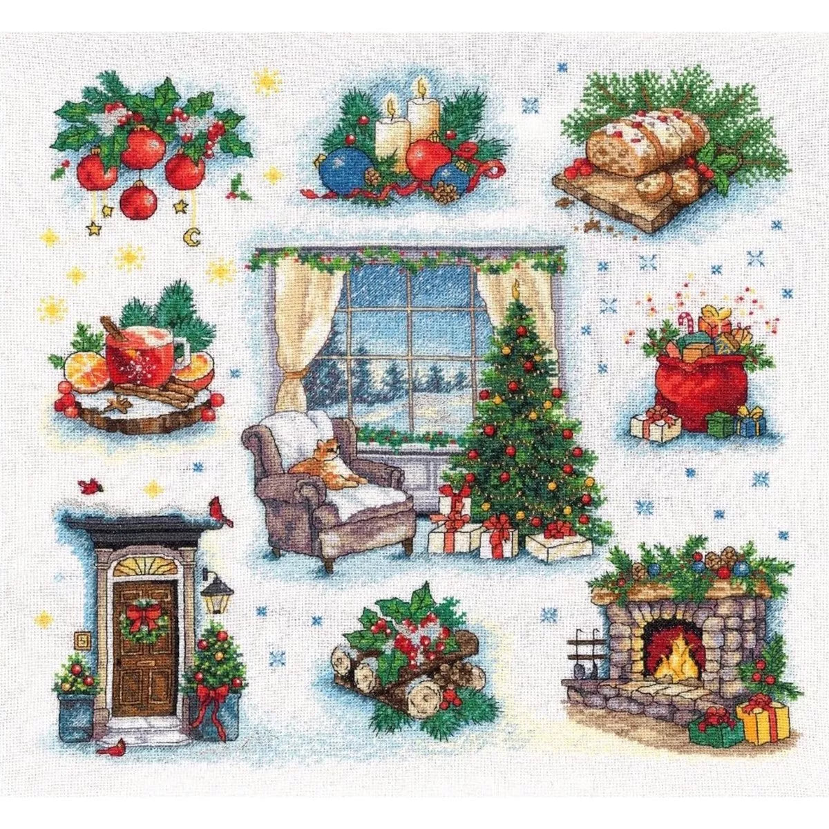 The Magic of Christmas Cross Stitch Kit ~ VDV