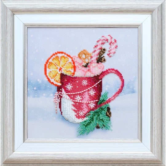 Winter Comforts Beaded Embroidery Kit ~ VDV