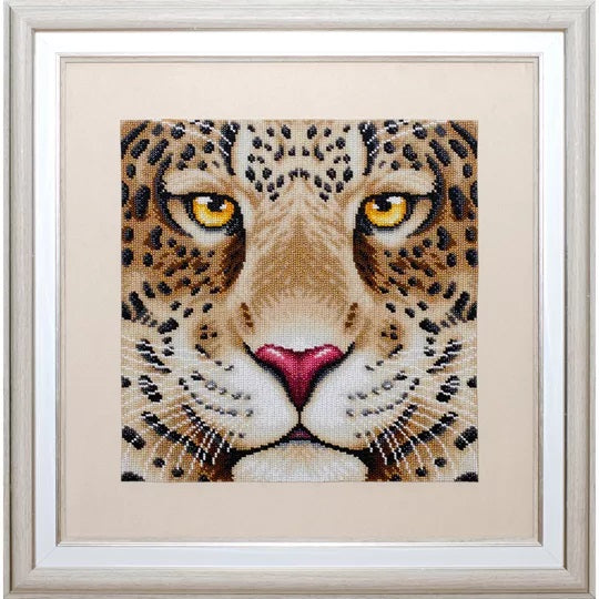 Leopard Beaded Embroidery Kit ~ VDV