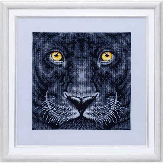 Panther Beaded Embroidery Kit ~ VDV
