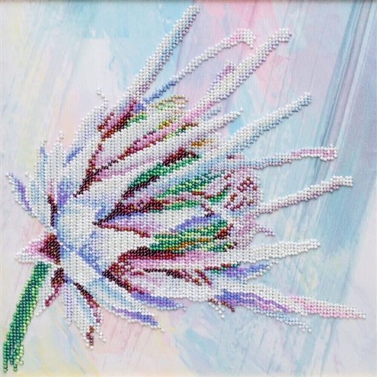 Protea Bloom Beaded Embroidery Kit ~ VDV