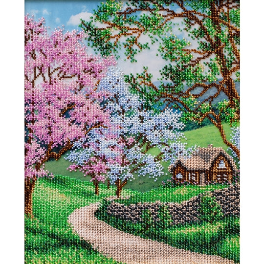 Blooming Spring Beaded Embroidery Kit ~ VDV