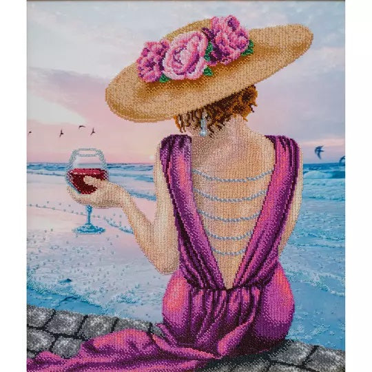 On the Sea Shore Beaded Embroidery Kit ~ VDV