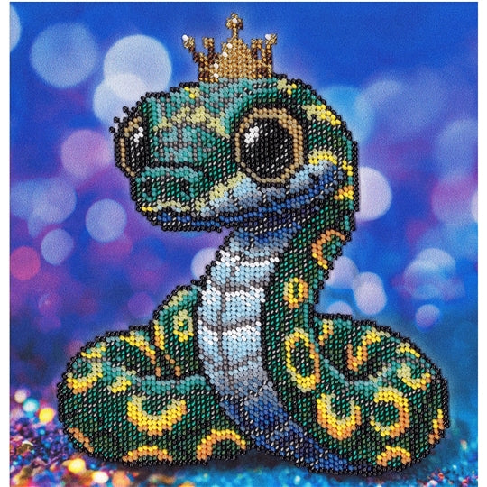 King Snake Beaded Embroidery Kit ~ VDV