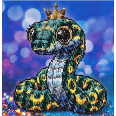 King Snake Beaded Embroidery Kit ~ VDV