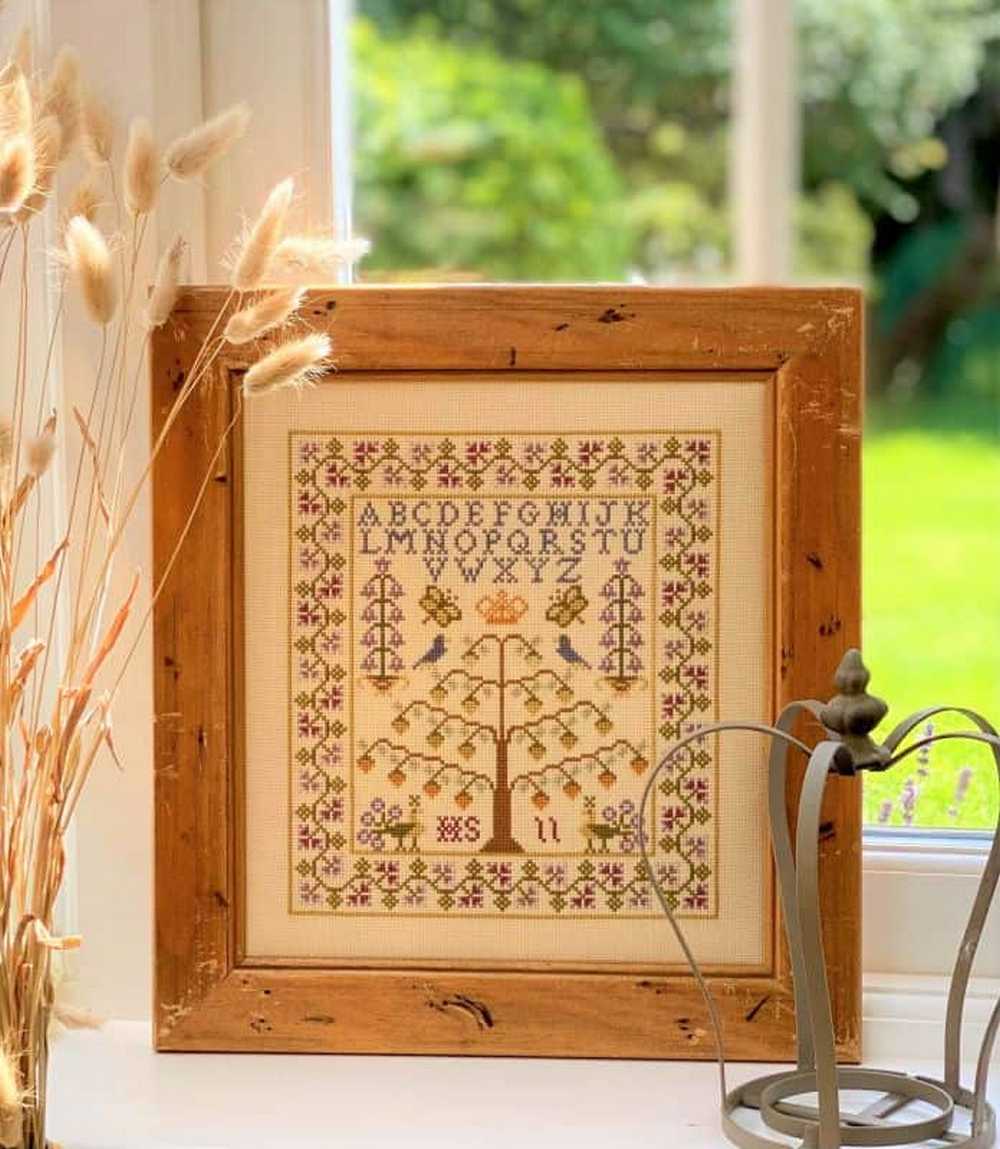 Tree of Life Cross Stitch Kit Historical Sampler Co