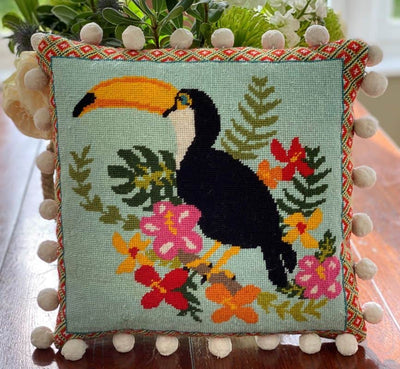 Toucan Tapestry Kit Historical Sampler Company