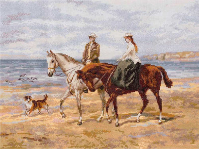 Riders on the Shore Cross Stitch Kit ~ PANNA