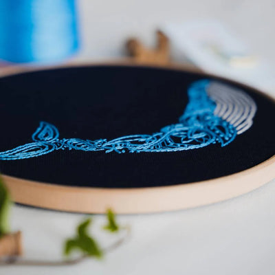 Whale Kit ~ Paraffle Embroidery