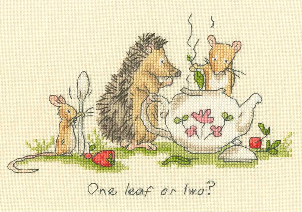One Leaf or Two? Cross Stitch Kit ~ Bothy Threads