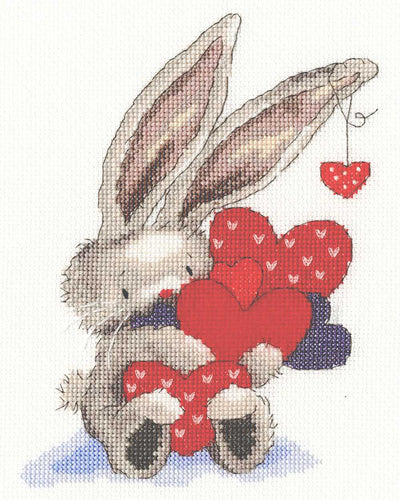 Bothy Threads Bebunni - A Whole Lot of Love Cross Stitch Kit