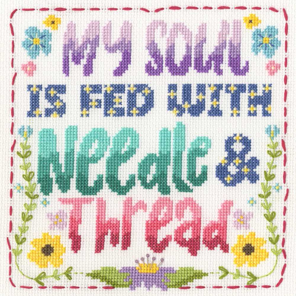 Needle and Thread Cross Stitch Kit ~ Bothy Threads