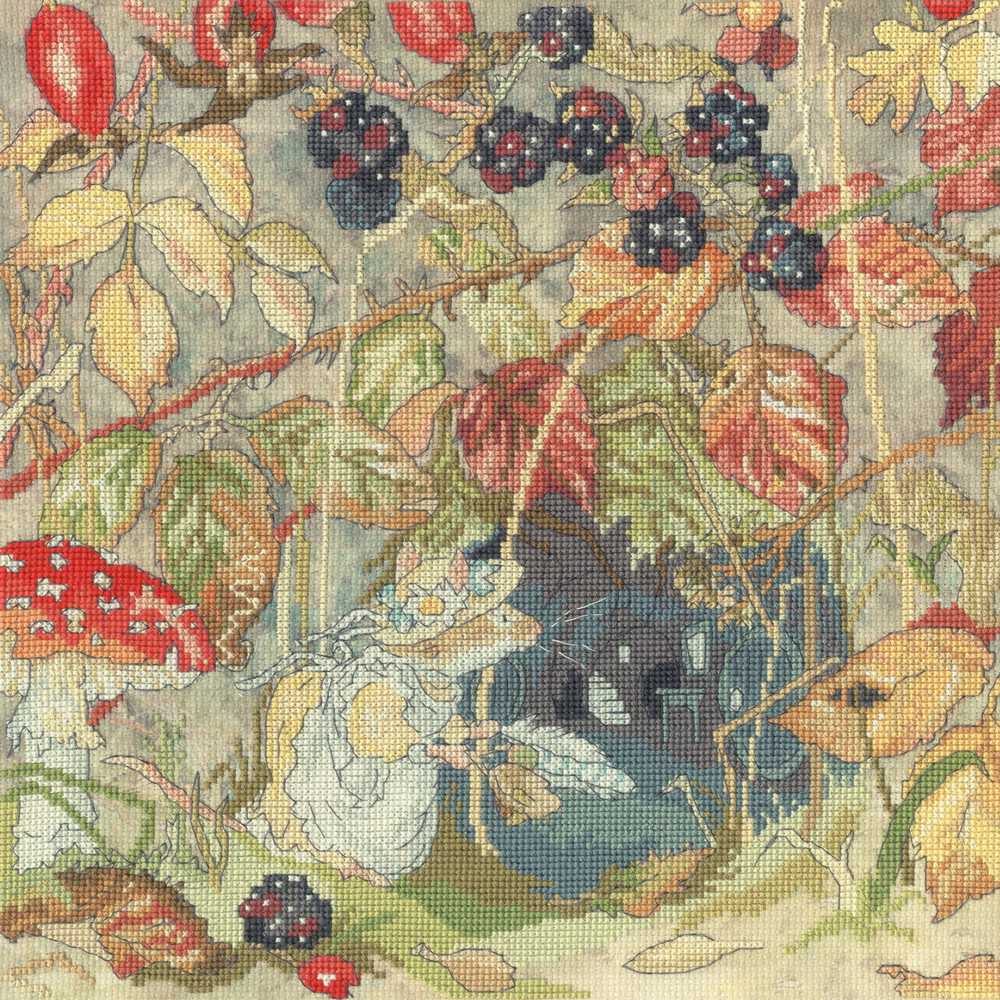 I Wonder If Anyone Lives Down There? Cross Stitch Kit ~ Bothy Threads