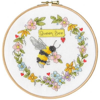Queen Bee Bothy Threads Cross Stitch Kit SALE