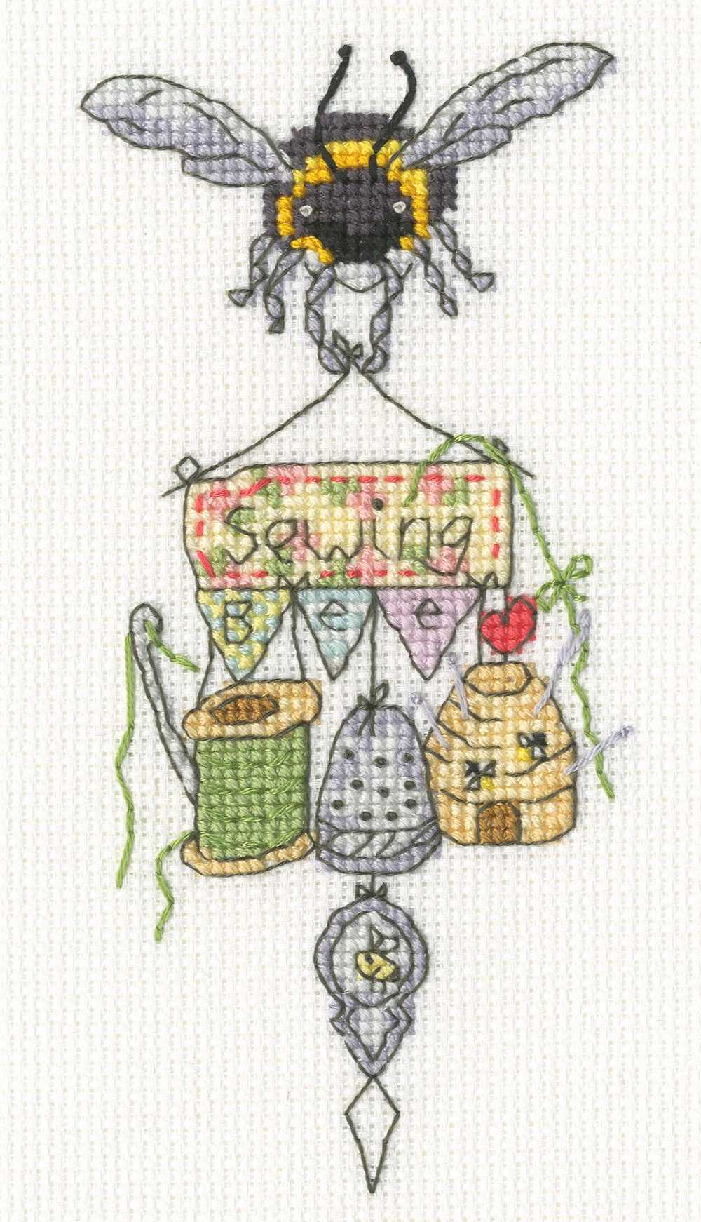Sewing Bee Cross Stitch Kit ~ Bothy Threads