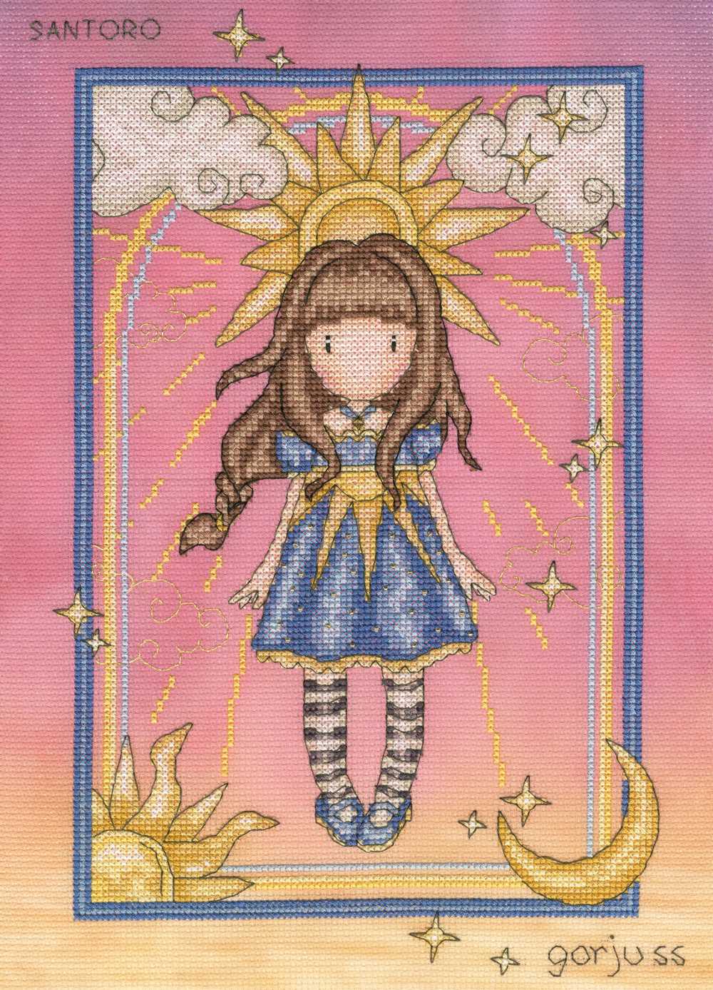 Gorjuss Ray Of Light Cross Stitch Kit ~ Bothy Threads